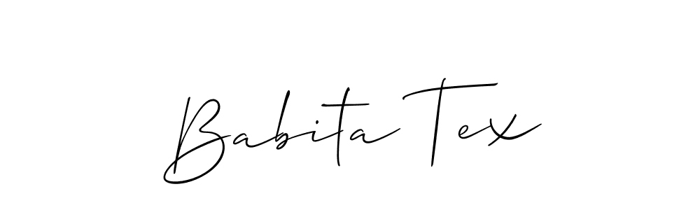 Similarly Allison_Script is the best handwritten signature design. Signature creator online .You can use it as an online autograph creator for name Babita Tex. Babita Tex signature style 2 images and pictures png