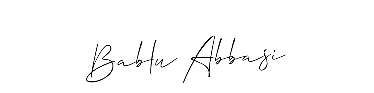 You can use this online signature creator to create a handwritten signature for the name Bablu Abbasi. This is the best online autograph maker. Bablu Abbasi signature style 2 images and pictures png