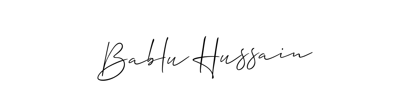 You can use this online signature creator to create a handwritten signature for the name Bablu Hussain. This is the best online autograph maker. Bablu Hussain signature style 2 images and pictures png