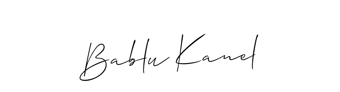 Here are the top 10 professional signature styles for the name Bablu Kanel. These are the best autograph styles you can use for your name. Bablu Kanel signature style 2 images and pictures png