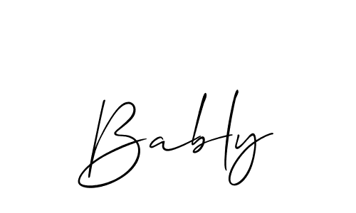 Here are the top 10 professional signature styles for the name Bably. These are the best autograph styles you can use for your name. Bably signature style 2 images and pictures png