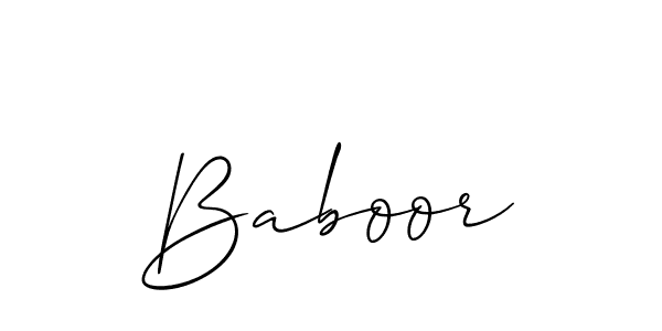 Similarly Allison_Script is the best handwritten signature design. Signature creator online .You can use it as an online autograph creator for name Baboor. Baboor signature style 2 images and pictures png