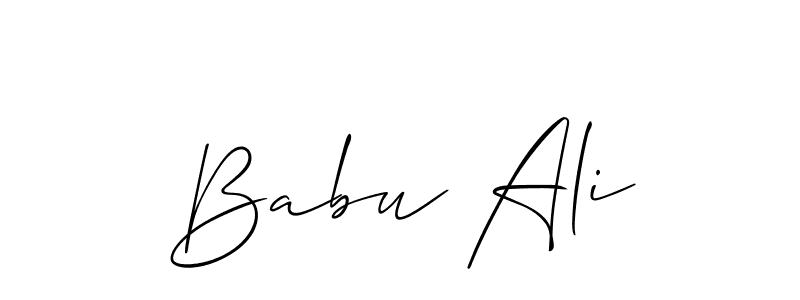 Make a beautiful signature design for name Babu Ali. Use this online signature maker to create a handwritten signature for free. Babu Ali signature style 2 images and pictures png