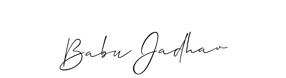 Check out images of Autograph of Babu Jadhav name. Actor Babu Jadhav Signature Style. Allison_Script is a professional sign style online. Babu Jadhav signature style 2 images and pictures png