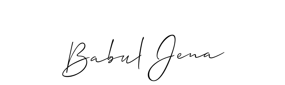 You can use this online signature creator to create a handwritten signature for the name Babul Jena. This is the best online autograph maker. Babul Jena signature style 2 images and pictures png