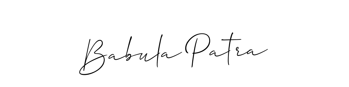 Best and Professional Signature Style for Babula Patra. Allison_Script Best Signature Style Collection. Babula Patra signature style 2 images and pictures png