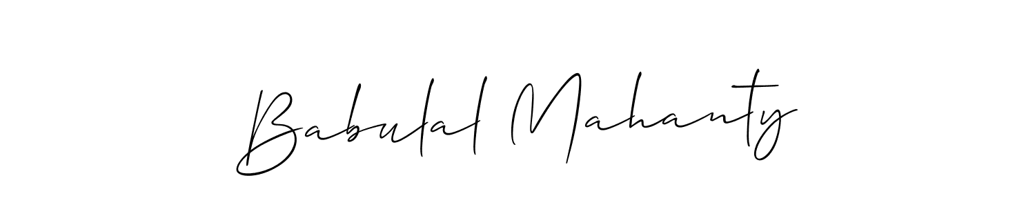 Once you've used our free online signature maker to create your best signature Allison_Script style, it's time to enjoy all of the benefits that Babulal Mahanty name signing documents. Babulal Mahanty signature style 2 images and pictures png