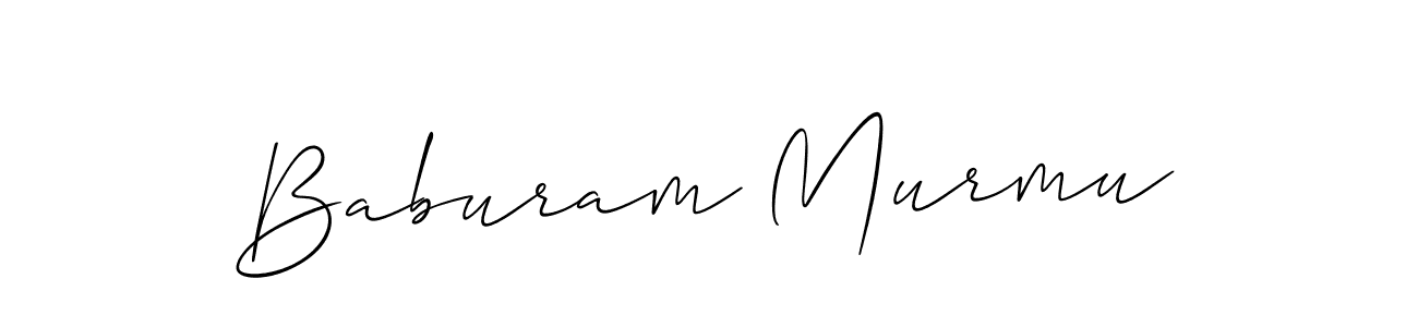 The best way (Allison_Script) to make a short signature is to pick only two or three words in your name. The name Baburam Murmu include a total of six letters. For converting this name. Baburam Murmu signature style 2 images and pictures png