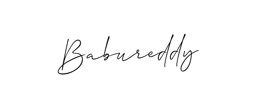 Make a beautiful signature design for name Babureddy. Use this online signature maker to create a handwritten signature for free. Babureddy signature style 2 images and pictures png