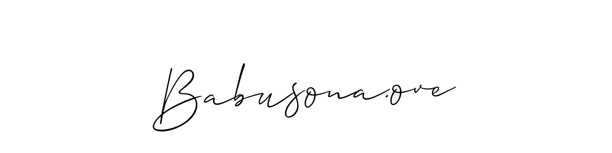 This is the best signature style for the Babusona.ove name. Also you like these signature font (Allison_Script). Mix name signature. Babusona.ove signature style 2 images and pictures png