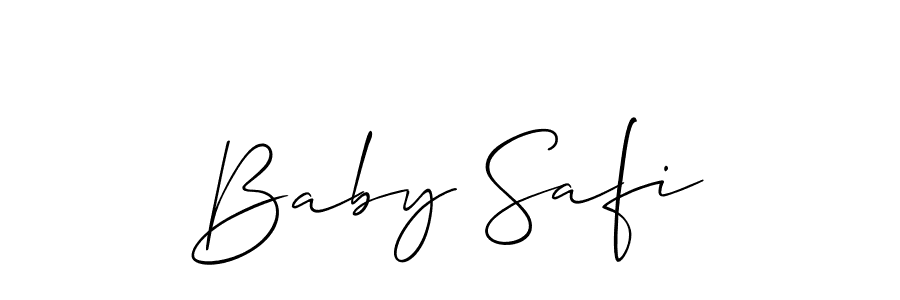 How to Draw Baby Safi signature style? Allison_Script is a latest design signature styles for name Baby Safi. Baby Safi signature style 2 images and pictures png