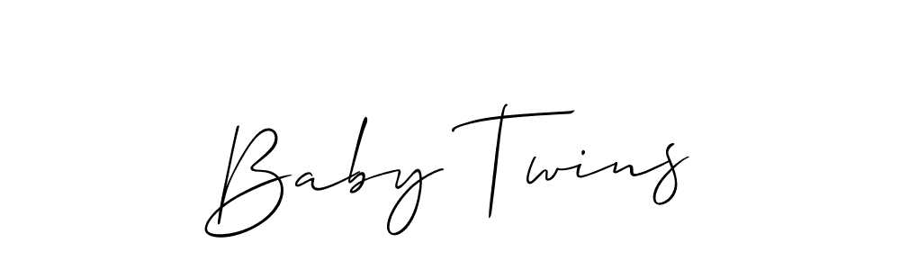 This is the best signature style for the Baby Twins name. Also you like these signature font (Allison_Script). Mix name signature. Baby Twins signature style 2 images and pictures png