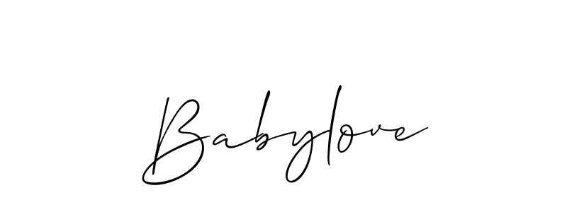 Once you've used our free online signature maker to create your best signature Allison_Script style, it's time to enjoy all of the benefits that Babylove name signing documents. Babylove signature style 2 images and pictures png