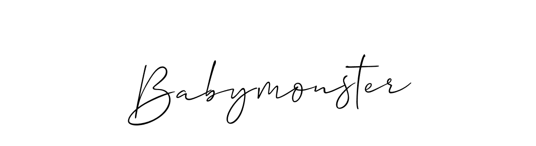 Here are the top 10 professional signature styles for the name Babymonster. These are the best autograph styles you can use for your name. Babymonster signature style 2 images and pictures png