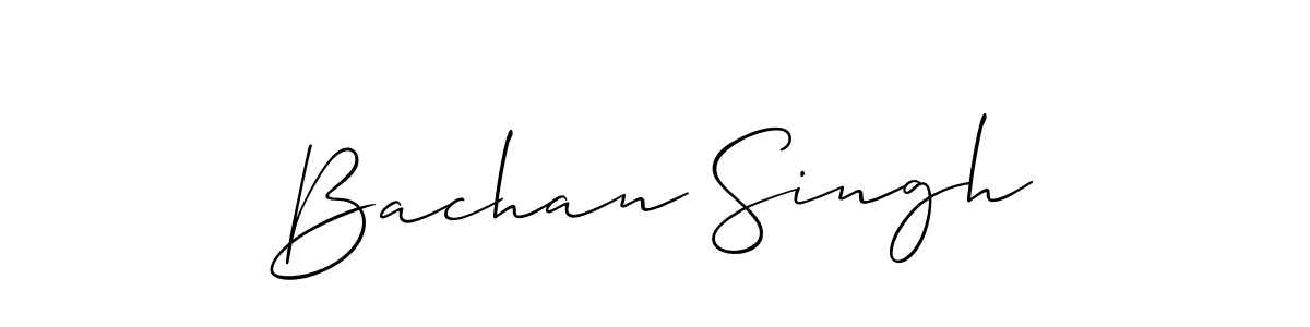 Also You can easily find your signature by using the search form. We will create Bachan Singh name handwritten signature images for you free of cost using Allison_Script sign style. Bachan Singh signature style 2 images and pictures png