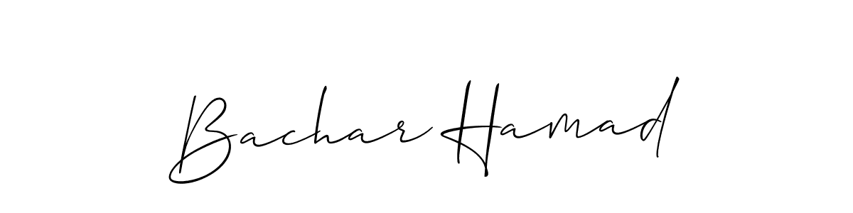 See photos of Bachar Hamad official signature by Spectra . Check more albums & portfolios. Read reviews & check more about Allison_Script font. Bachar Hamad signature style 2 images and pictures png