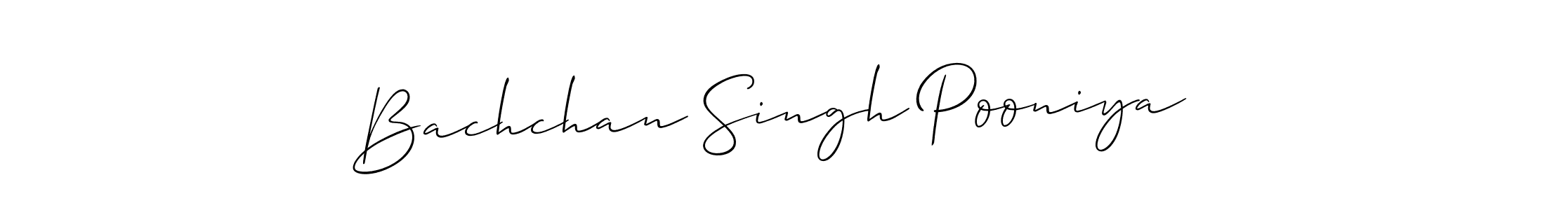 Once you've used our free online signature maker to create your best signature Allison_Script style, it's time to enjoy all of the benefits that Bachchan Singh Pooniya name signing documents. Bachchan Singh Pooniya signature style 2 images and pictures png