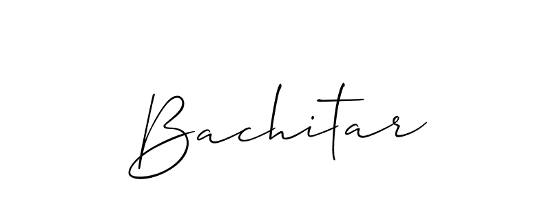 Best and Professional Signature Style for Bachitar. Allison_Script Best Signature Style Collection. Bachitar signature style 2 images and pictures png
