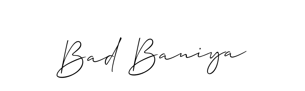 See photos of Bad Baniya official signature by Spectra . Check more albums & portfolios. Read reviews & check more about Allison_Script font. Bad Baniya signature style 2 images and pictures png