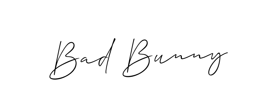 Here are the top 10 professional signature styles for the name Bad Bunny. These are the best autograph styles you can use for your name. Bad Bunny signature style 2 images and pictures png