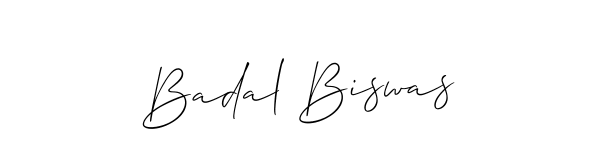 It looks lik you need a new signature style for name Badal Biswas. Design unique handwritten (Allison_Script) signature with our free signature maker in just a few clicks. Badal Biswas signature style 2 images and pictures png
