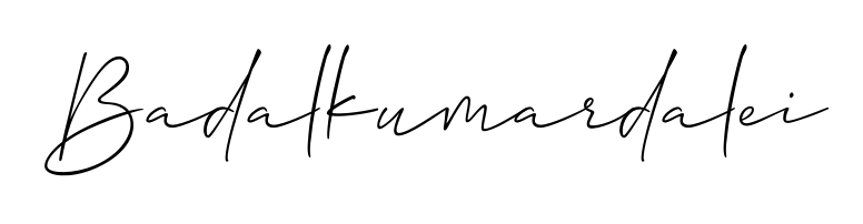 How to Draw Badalkumardalei signature style? Allison_Script is a latest design signature styles for name Badalkumardalei. Badalkumardalei signature style 2 images and pictures png