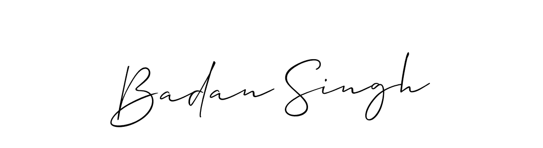 It looks lik you need a new signature style for name Badan Singh. Design unique handwritten (Allison_Script) signature with our free signature maker in just a few clicks. Badan Singh signature style 2 images and pictures png