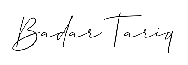 Practice writing Badar Tariq with the flow of Allison_Script lettering. A fantastic source of inspiration for developing your personal signature style. Badar Tariq signature style 2 images and pictures png