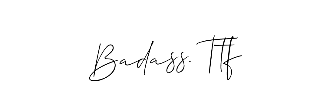 Badass. Ttf stylish signature style. Best Handwritten Sign (Allison_Script) for my name. Handwritten Signature Collection Ideas for my name Badass. Ttf. Badass. Ttf signature style 2 images and pictures png
