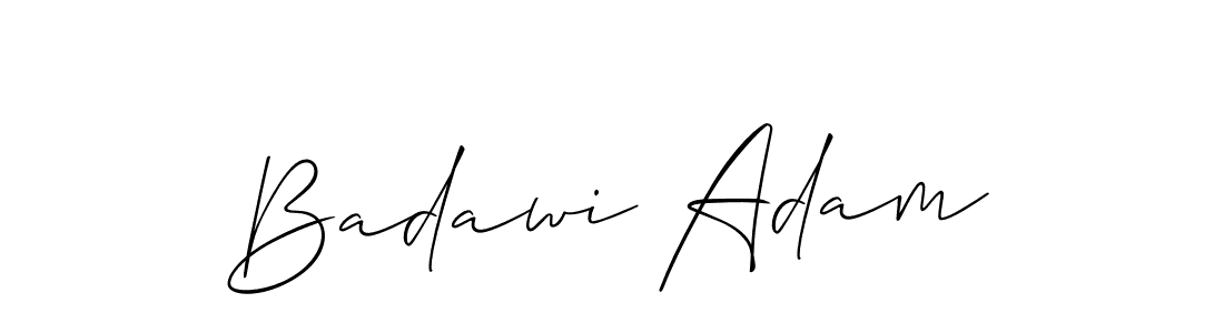 if you are searching for the best signature style for your name Badawi Adam. so please give up your signature search. here we have designed multiple signature styles  using Allison_Script. Badawi Adam signature style 2 images and pictures png