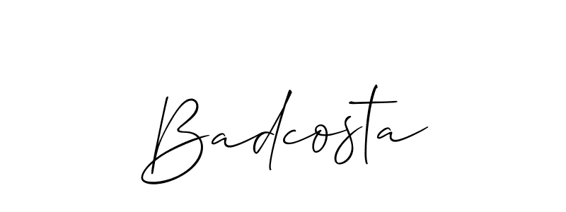 See photos of Badcosta official signature by Spectra . Check more albums & portfolios. Read reviews & check more about Allison_Script font. Badcosta signature style 2 images and pictures png