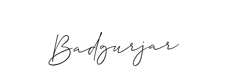 Make a short Badgurjar signature style. Manage your documents anywhere anytime using Allison_Script. Create and add eSignatures, submit forms, share and send files easily. Badgurjar signature style 2 images and pictures png