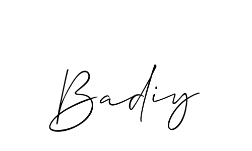Once you've used our free online signature maker to create your best signature Allison_Script style, it's time to enjoy all of the benefits that Badiy name signing documents. Badiy signature style 2 images and pictures png