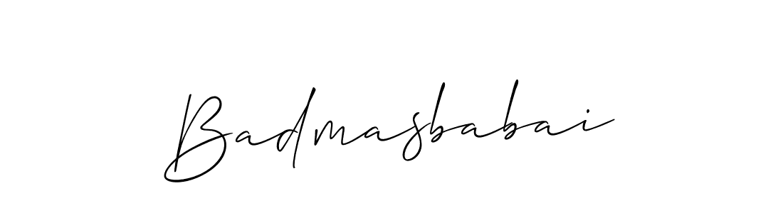 Badmasbabai stylish signature style. Best Handwritten Sign (Allison_Script) for my name. Handwritten Signature Collection Ideas for my name Badmasbabai. Badmasbabai signature style 2 images and pictures png