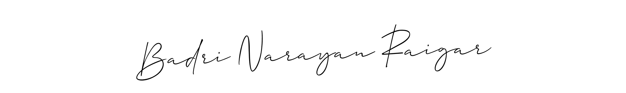 Here are the top 10 professional signature styles for the name Badri Narayan Raigar. These are the best autograph styles you can use for your name. Badri Narayan Raigar signature style 2 images and pictures png