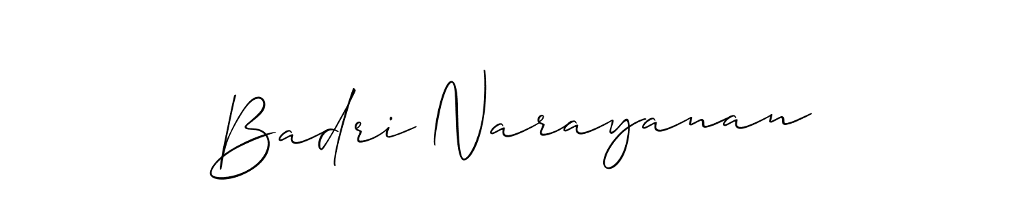 See photos of Badri Narayanan official signature by Spectra . Check more albums & portfolios. Read reviews & check more about Allison_Script font. Badri Narayanan signature style 2 images and pictures png