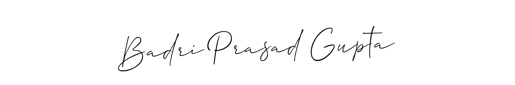 Once you've used our free online signature maker to create your best signature Allison_Script style, it's time to enjoy all of the benefits that Badri Prasad Gupta name signing documents. Badri Prasad Gupta signature style 2 images and pictures png