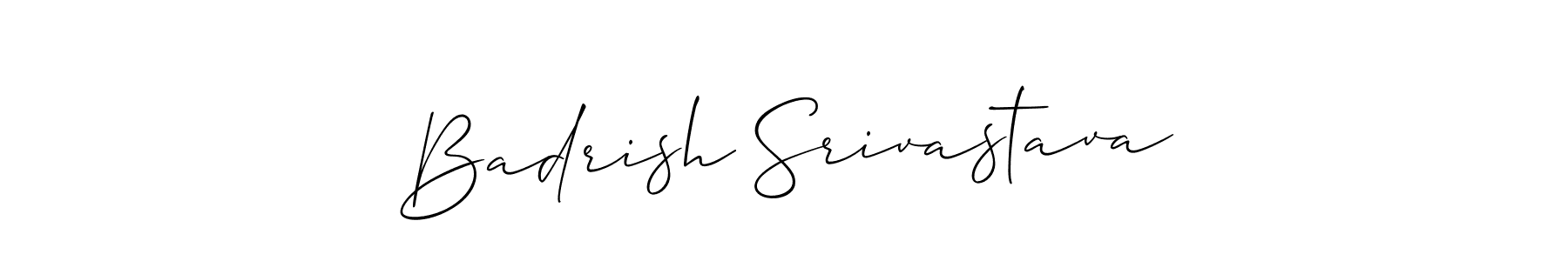 Make a short Badrish Srivastava signature style. Manage your documents anywhere anytime using Allison_Script. Create and add eSignatures, submit forms, share and send files easily. Badrish Srivastava signature style 2 images and pictures png