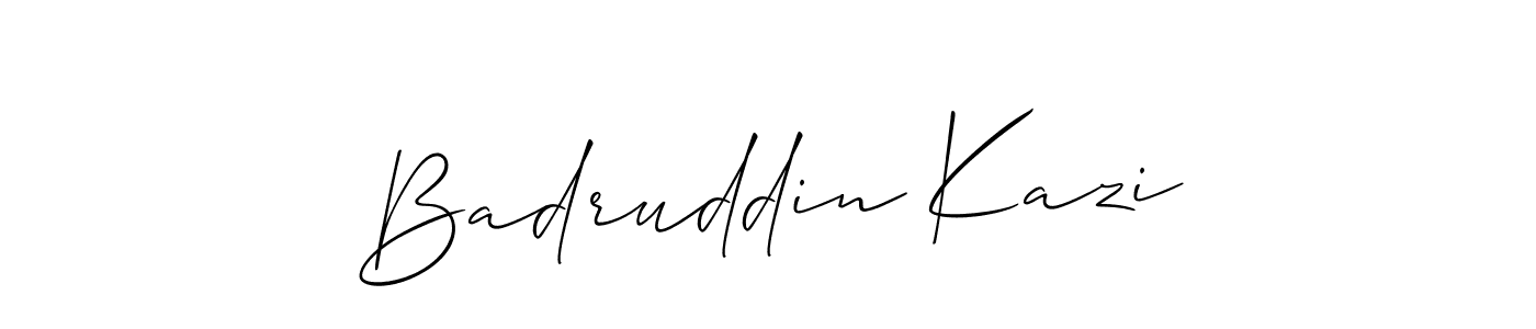 Similarly Allison_Script is the best handwritten signature design. Signature creator online .You can use it as an online autograph creator for name Badruddin Kazi. Badruddin Kazi signature style 2 images and pictures png