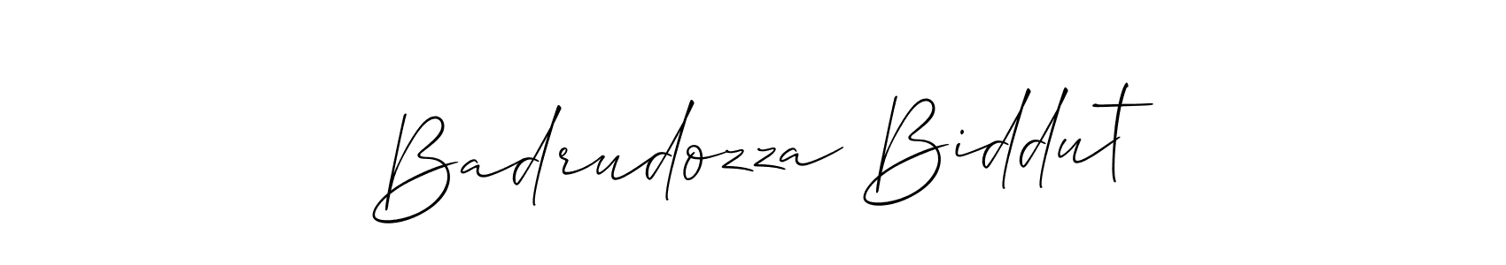This is the best signature style for the Badrudozza Biddut name. Also you like these signature font (Allison_Script). Mix name signature. Badrudozza Biddut signature style 2 images and pictures png