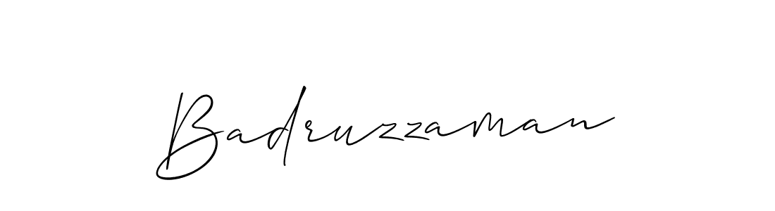 It looks lik you need a new signature style for name Badruzzaman. Design unique handwritten (Allison_Script) signature with our free signature maker in just a few clicks. Badruzzaman signature style 2 images and pictures png