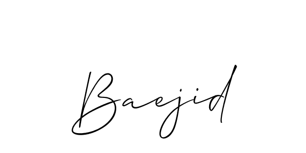 if you are searching for the best signature style for your name Baejid. so please give up your signature search. here we have designed multiple signature styles  using Allison_Script. Baejid signature style 2 images and pictures png