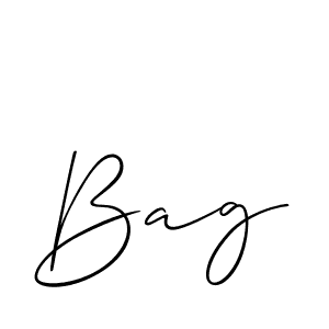 The best way (Allison_Script) to make a short signature is to pick only two or three words in your name. The name Bag include a total of six letters. For converting this name. Bag signature style 2 images and pictures png