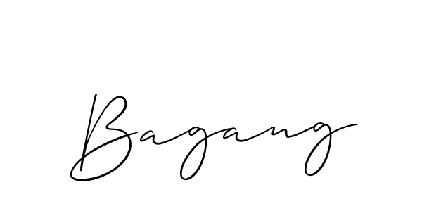 if you are searching for the best signature style for your name Bagang. so please give up your signature search. here we have designed multiple signature styles  using Allison_Script. Bagang signature style 2 images and pictures png