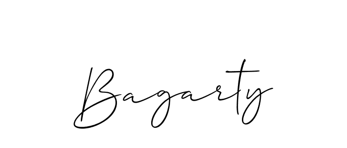 Once you've used our free online signature maker to create your best signature Allison_Script style, it's time to enjoy all of the benefits that Bagarty name signing documents. Bagarty signature style 2 images and pictures png