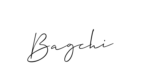 Allison_Script is a professional signature style that is perfect for those who want to add a touch of class to their signature. It is also a great choice for those who want to make their signature more unique. Get Bagchi name to fancy signature for free. Bagchi signature style 2 images and pictures png