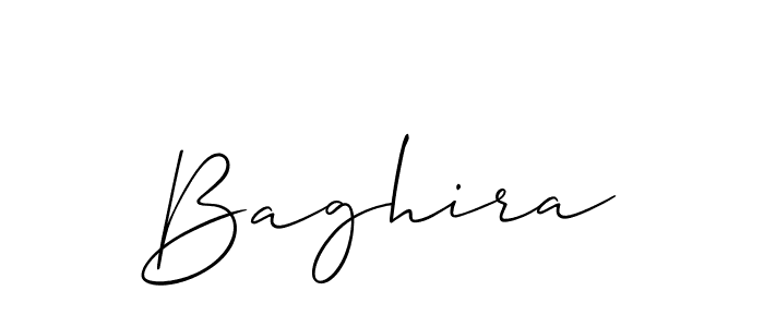 Make a beautiful signature design for name Baghira. Use this online signature maker to create a handwritten signature for free. Baghira signature style 2 images and pictures png