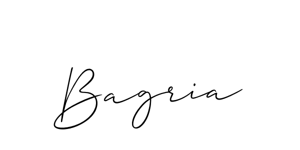 Best and Professional Signature Style for Bagria. Allison_Script Best Signature Style Collection. Bagria signature style 2 images and pictures png