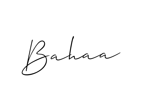 Also we have Bahaa name is the best signature style. Create professional handwritten signature collection using Allison_Script autograph style. Bahaa signature style 2 images and pictures png