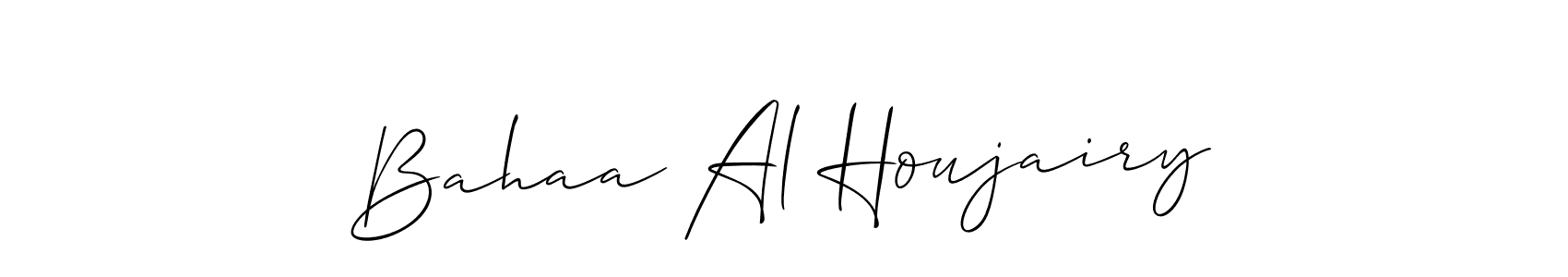 Here are the top 10 professional signature styles for the name Bahaa Al Houjairy. These are the best autograph styles you can use for your name. Bahaa Al Houjairy signature style 2 images and pictures png